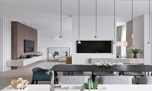 tj满墙电视背景柜设计有哪些讲究？