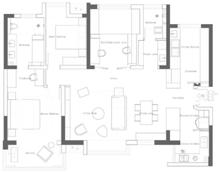 hz武汉别墅装修这样做悬浮楼梯，好有氛围感